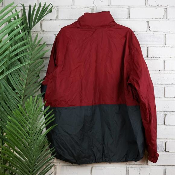 Columbia Red Black Hikebound Waterproof Rain Jacket Size XXL Men's - Picture 2 of 3